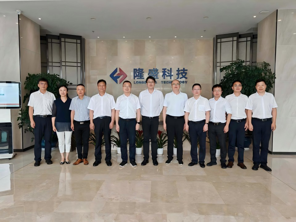 南昌市委領導攜江鈴集團領導赴隆盛科技考察交流